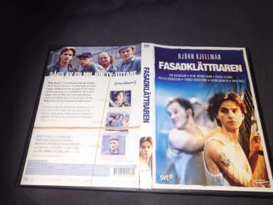Fasadklättraren-draama DVD Björn Kjellmanilla ja Per Oscarssonilla