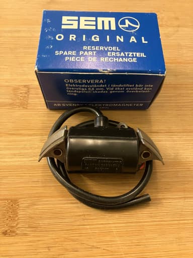 Bobina de encendido NOS fabricada en Suecia