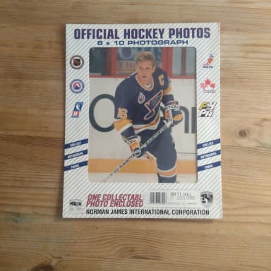Foto oficial de hockey de Brett Hull St. Louis Blues