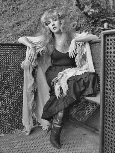 Stevie Nicks amerikkalainen laulaja-lauluntekijä muusikko valokuva
