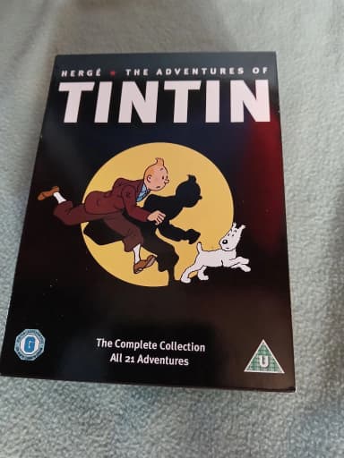 Komplette Tintin-Sammlung mit allen 21 Abenteuern auf DVD