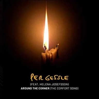 Per Gessle Around the Corner 7" vinyyli vuodelta 2020