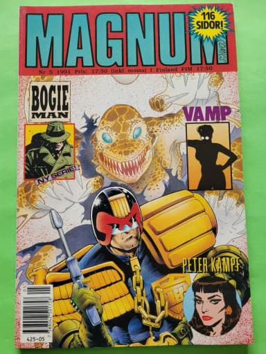 Magnum no 5 cómic sueco de 1991 disponible