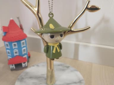 Uusi Muumi Nuuskamuikkunen figuuri riipus avaimenperä