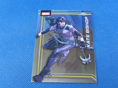 Kate Bishop Marvel-kortti Topps Chrome 2026 -sarjasta