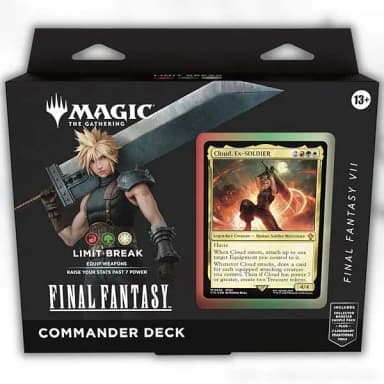 Magic: The Gathering Final Fantasy VII Commander Deck Limit Break