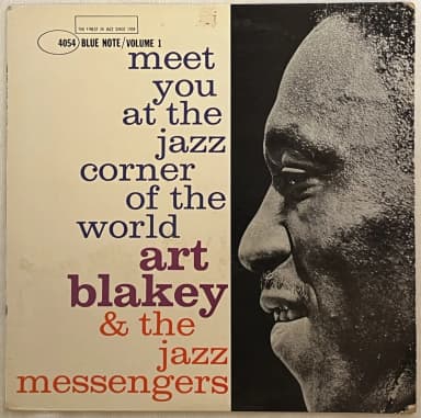 Art Blakey & The Jazz Messengers Meet You At Vol 1 LP Blue Note 4054