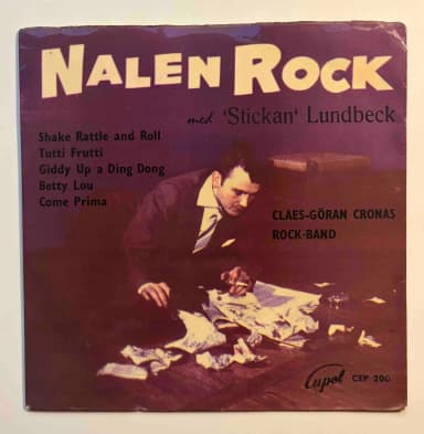 7" Stickan Lundbeck - Nalen rock ep 57 SWE Rock & Roll Version 2