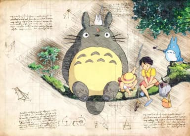 Maxi Myazaki Ghibli 13 Totoro Sammlerstück