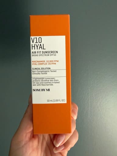 SOME BY MI V10 Hyal Air Fit Sunscreen SPF50 50 ml new