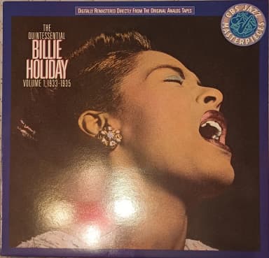 Billie Holiday Vinylalbum The Quintessential Volume 1 1933-1935