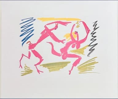 Limitierte Pablo Picasso Lithografie aus dem Jahr 1988