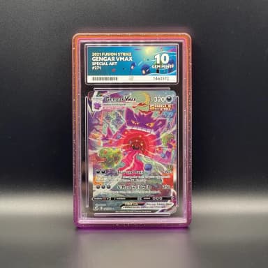 Gengar ex 271/264 Fusion Strike Special Art graded card